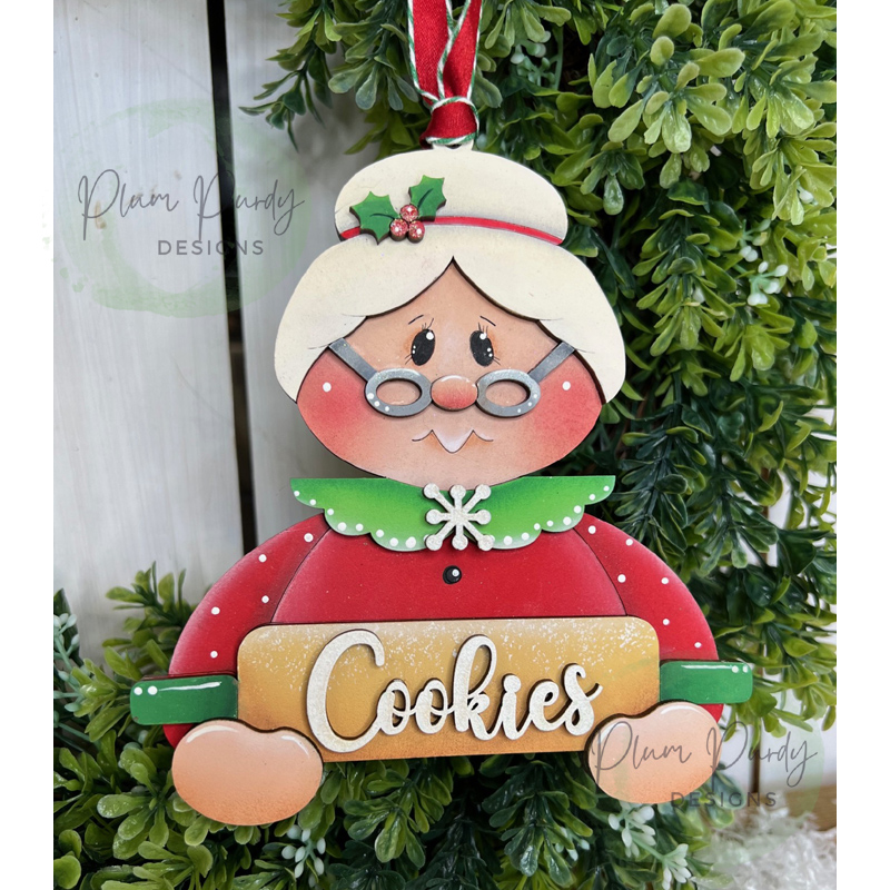 North pole Christmas ornaments Out of the Wood