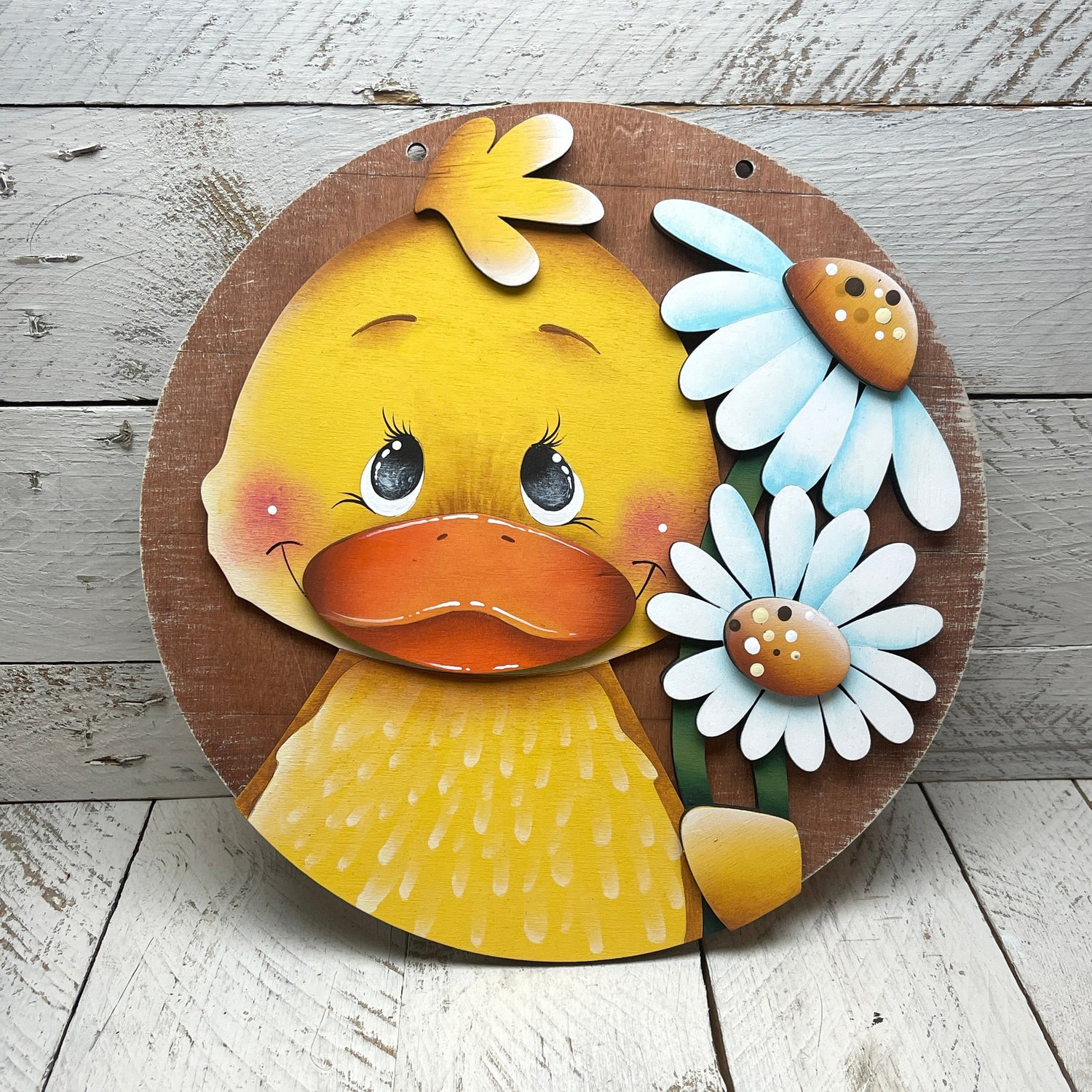 Fuoriporta Papera con Margherita Out of the Wood