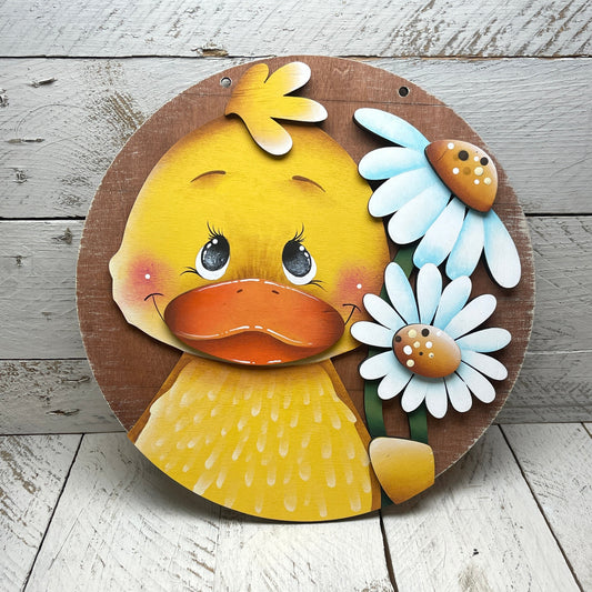 Fuoriporta Papera con Margherita Out of the Wood