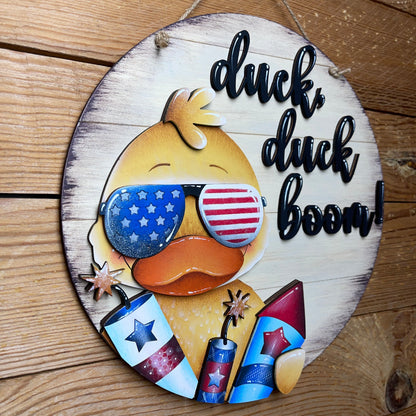 Fuoriporta anatra Duck Duck Boom Out of the Wood