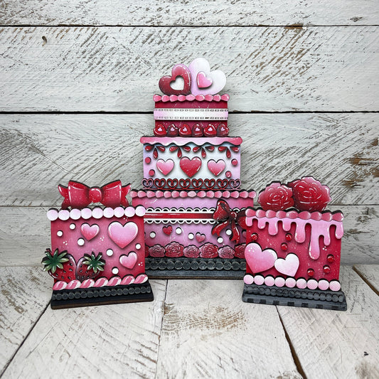 Torte san Valentino per alzatine intercambiabili Out of the Wood