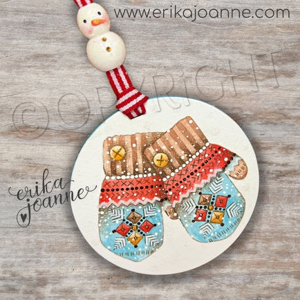 Nordica folk art ornament Out of the Wood