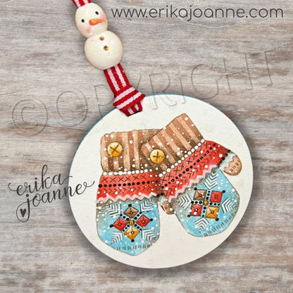Nordica folk art ornament Out of the Wood