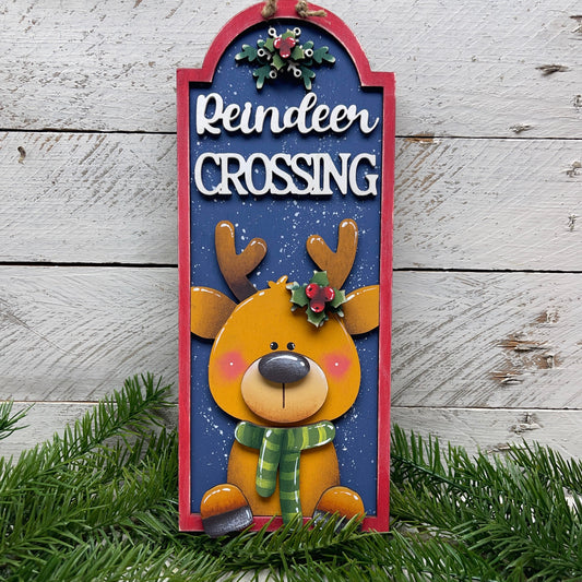 Targa Reindeer crossing Out of the Wood