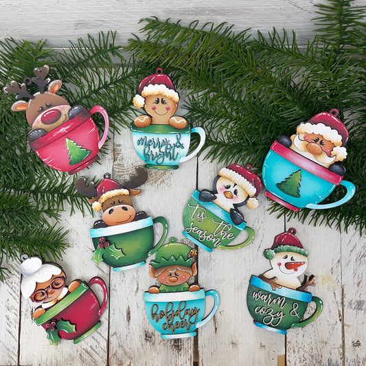 Kit tazze natalizie ornament Out of the Wood