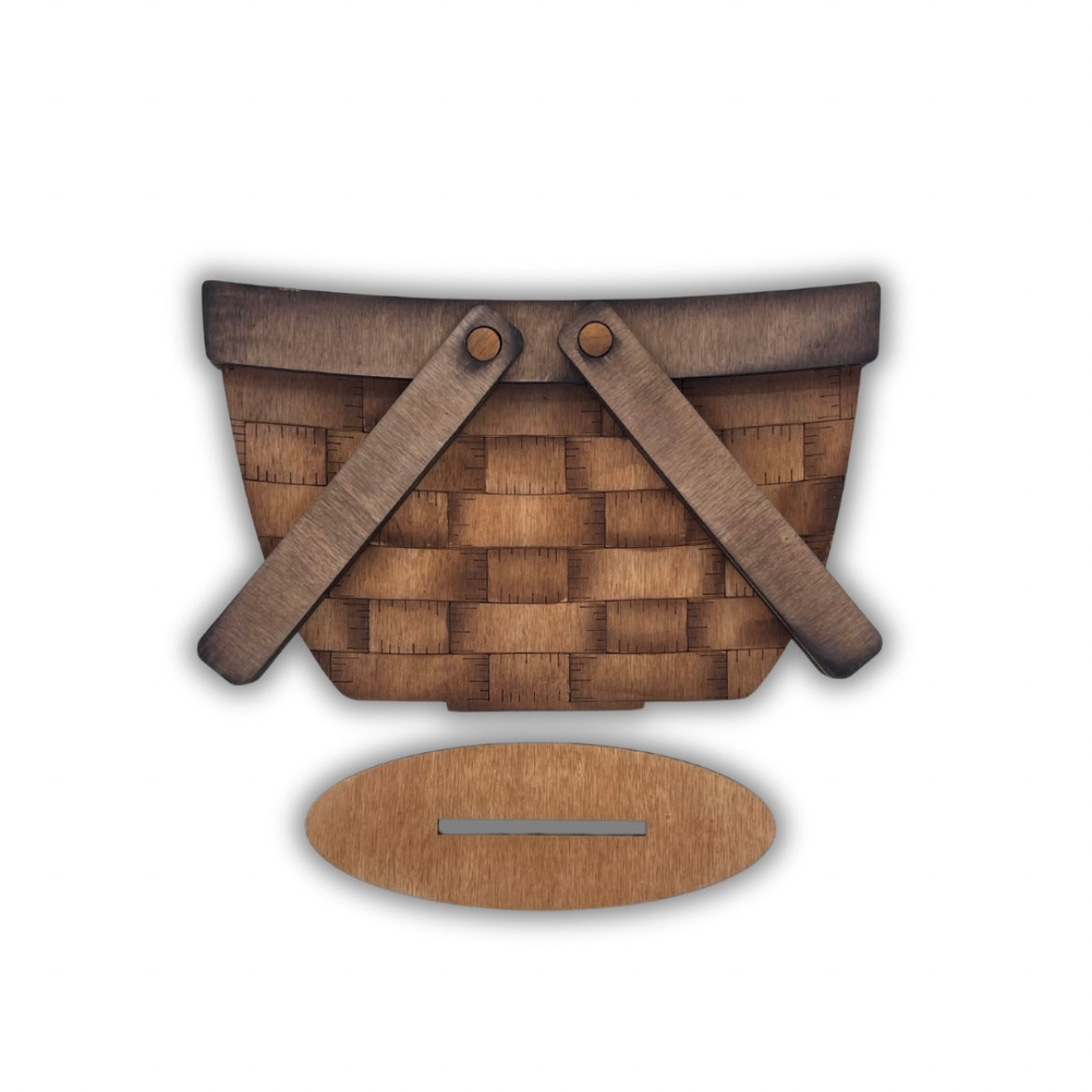 Cesto intercambiabile con coniglietto e uova Out of the Wood