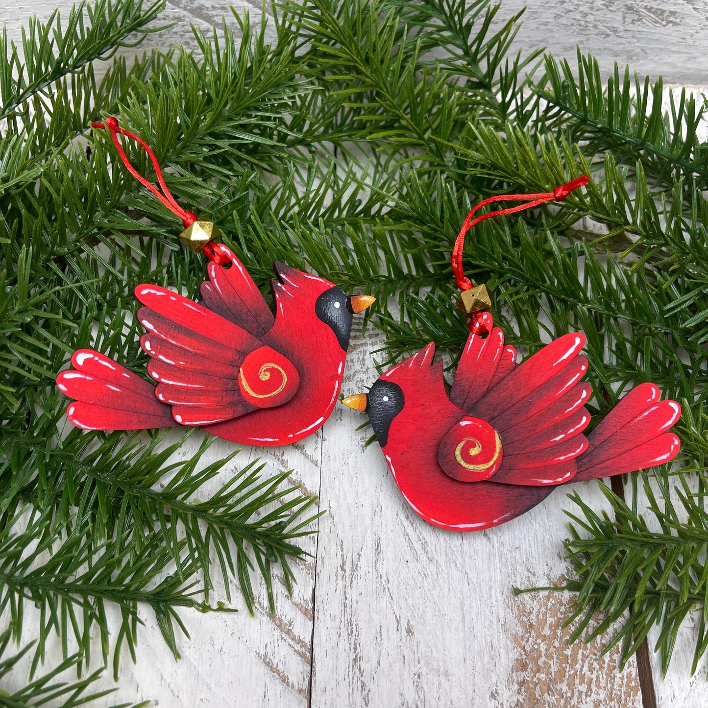 Uccellino cardinal Out of the Wood