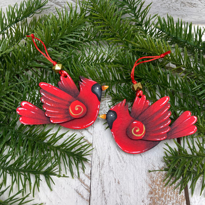 Uccellino cardinal Out of the Wood