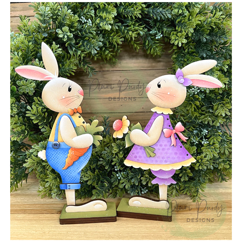 Spring Bunny shelf sitter Out of the Wood