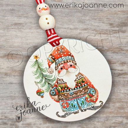 Nordica folk art ornament Out of the Wood