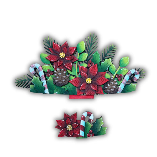 Pannello con stelle di Natale  per cesto intercambiabile Out of the Wood