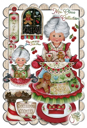 Creative (Miss Santa) Christmas Collection Home club 2023 by  Jamie Mills Price Out of the Wood