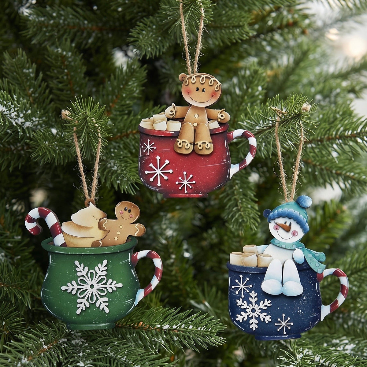 Tazze natalizie ornament Out of the Wood