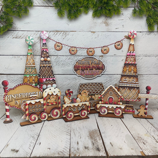 Gingerbread village Out of the Wood