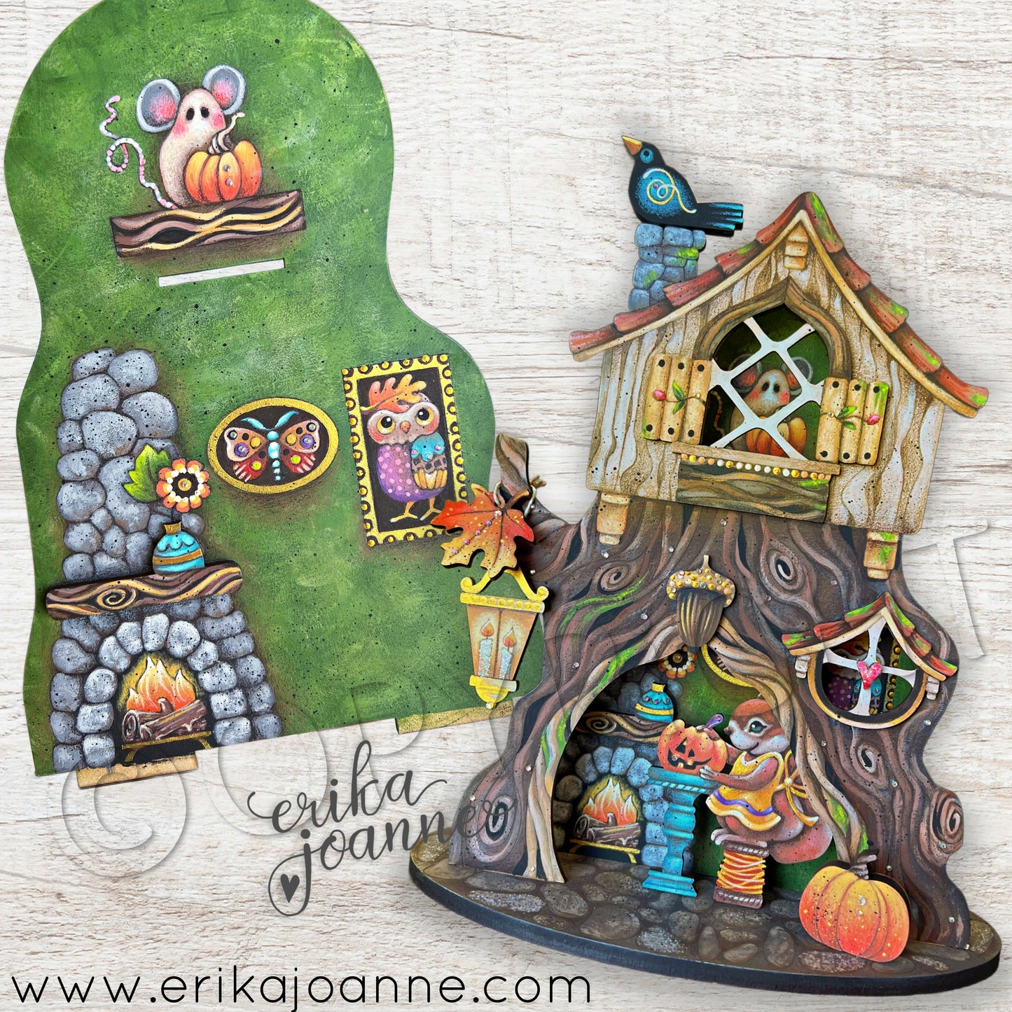 Treehouse fall panel Out of the Wood