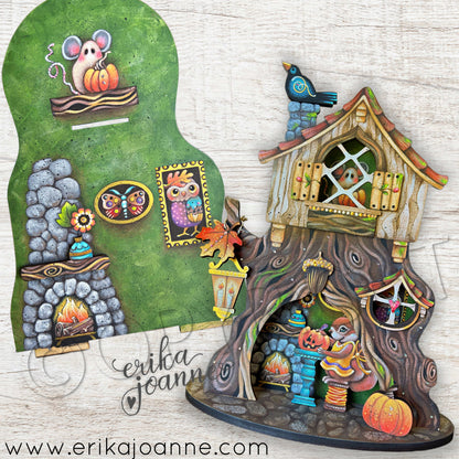 Treehouse fall panel Out of the Wood