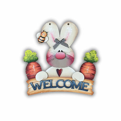 Fuoriporta Welcome bunny Out of the Wood