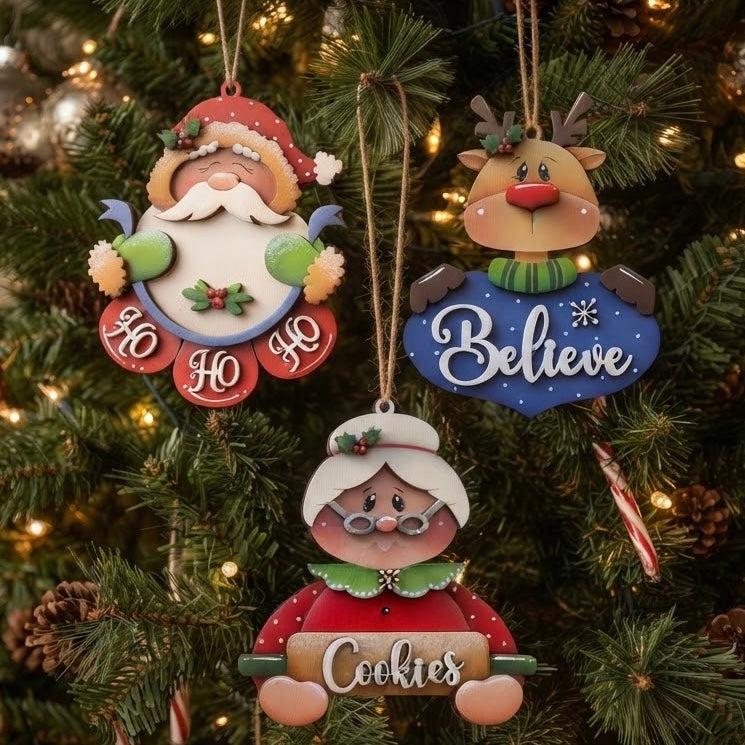 North pole Christmas ornaments (Copia) Out of the Wood