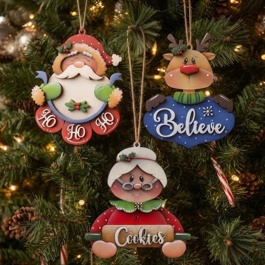 North pole Christmas ornaments (Copia) Out of the Wood
