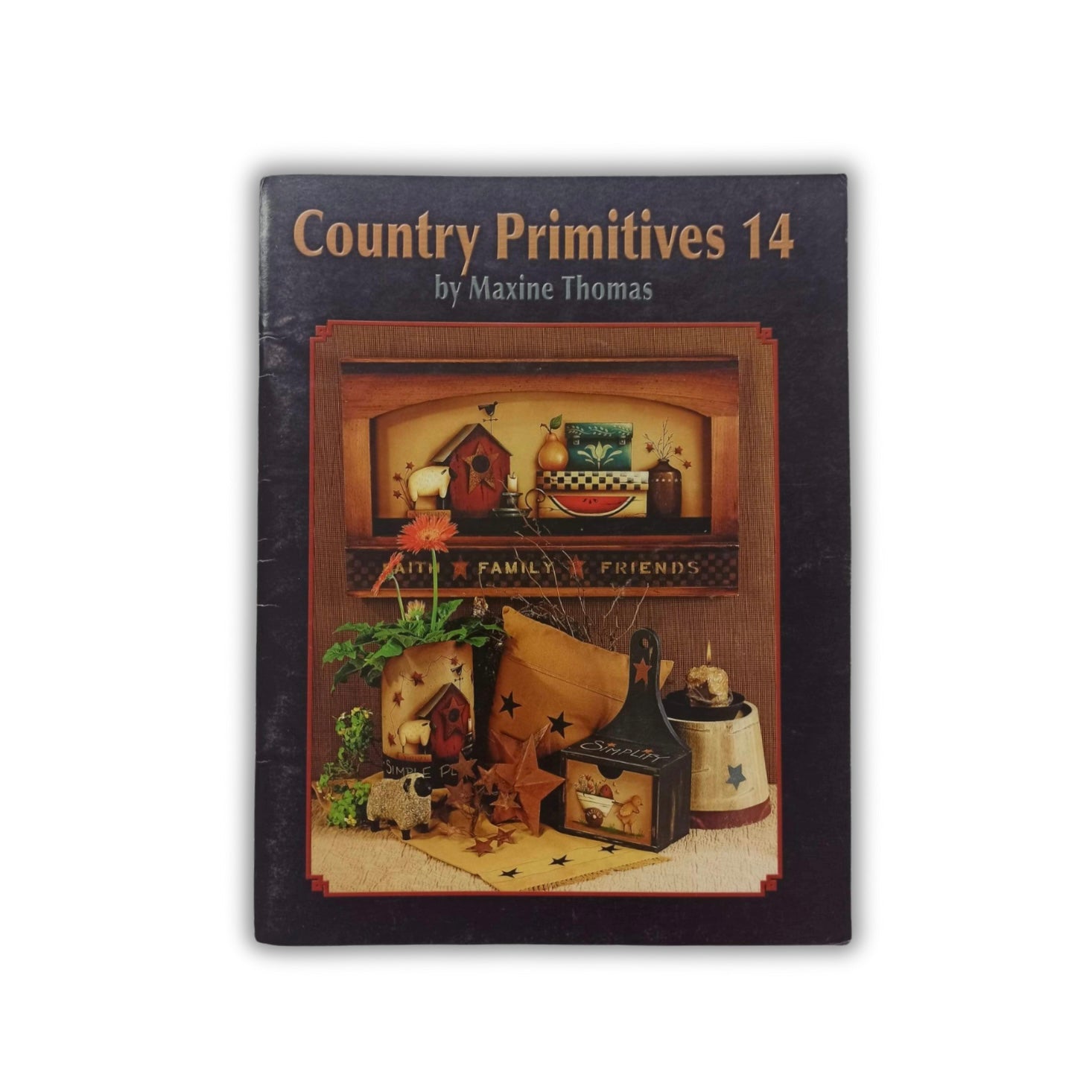 Libro Country primitives vol 14  Maxine Thomas ( Buone condizioni) Out of the Wood