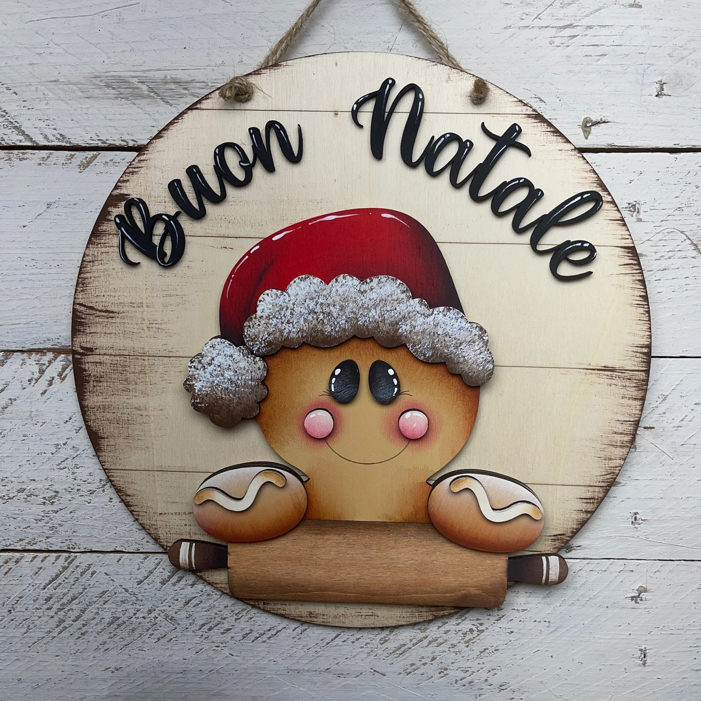 Fuoriporta ginger natalizio mattarello Out of the Wood