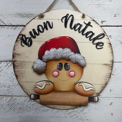 Fuoriporta ginger natalizio mattarello Out of the Wood