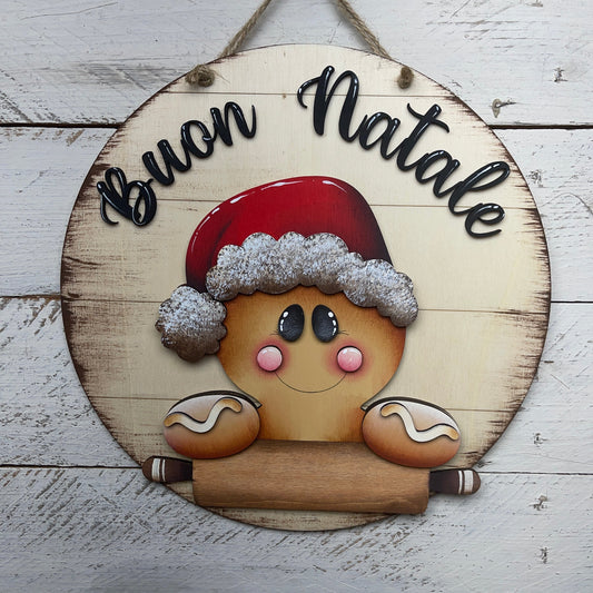 Fuoriporta ginger natalizio mattarello Out of the Wood