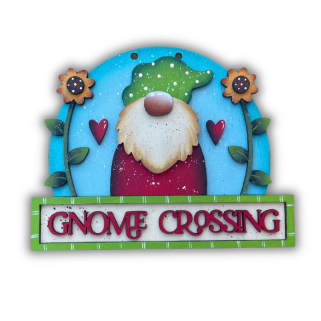 Gnome crossing Out of the Wood