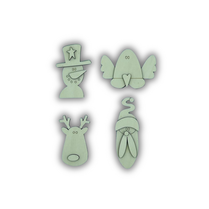 Christmas face primitive