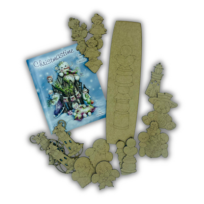 Kit ornament Jamie + libro Out of the Wood