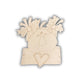Primitive raggedy ann ornament 12cm Out of the Wood