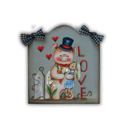 Piggy love by Anita Campanella Out of the Wood