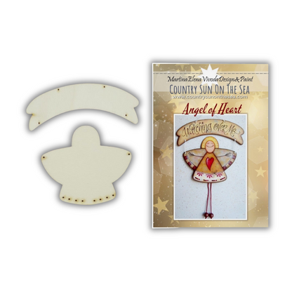 Sagoma Angel of heart Out of the Wood