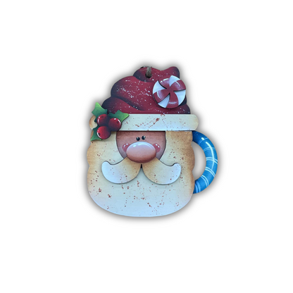 Kit Santa ornaments Out of the Wood
