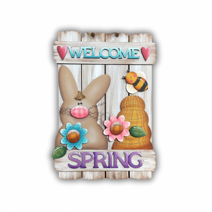 Welcome Spring Out of the Wood