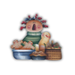 Primitive raggedy ann ornament Out of the Wood