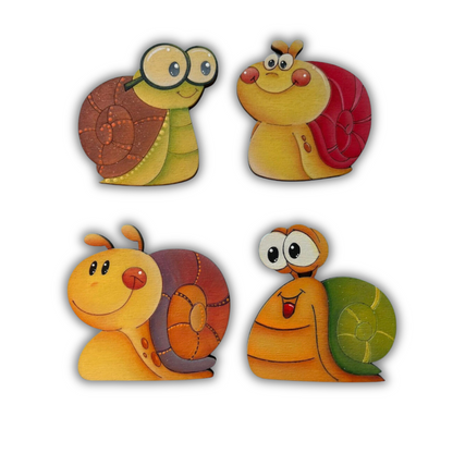 Lumaca set 4 pz pin Out of the Wood