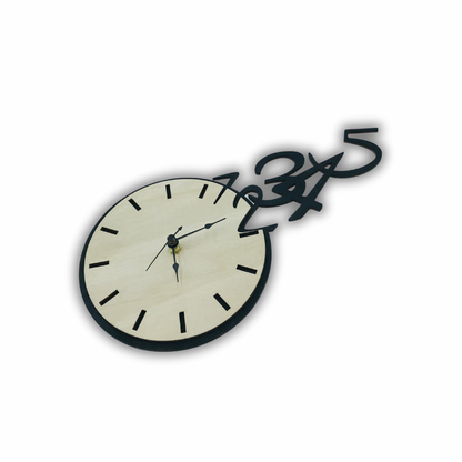 Orologio numeri Out of the Wood