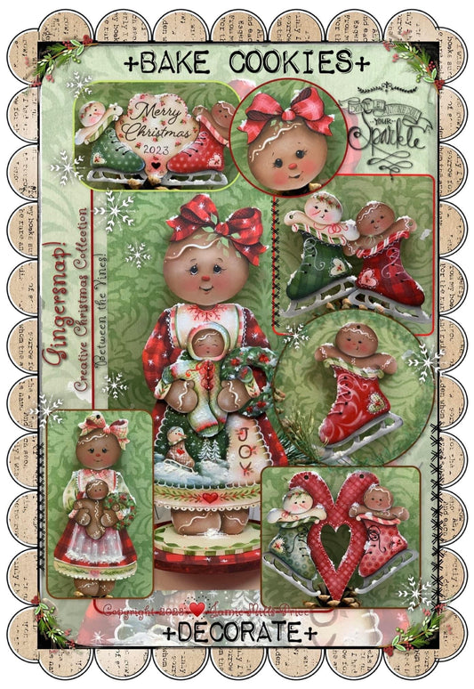 Creative (ginger ) Christmas Collection Home club 2023 by  Jamie Mills Price (Copia) Out of the Wood