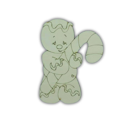 Gingerbread candy cane 2 Out of the Wood