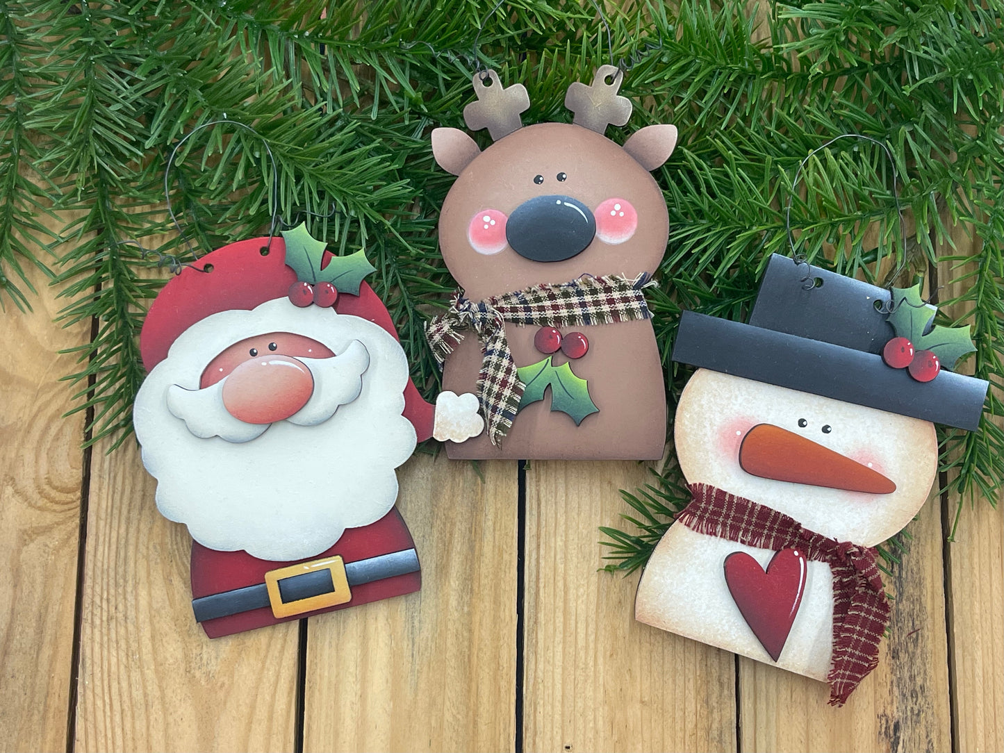 North pole friends ornaments Out of the Wood