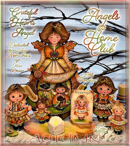 Angel home club  “Greateful Heart Angel” Jamie Mills Price Out of the Wood