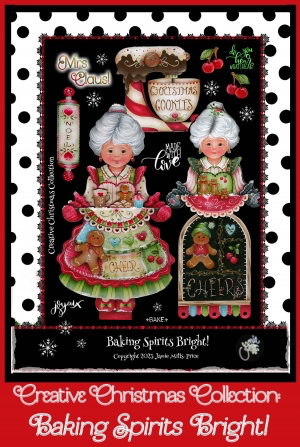 Creative (Miss Santa) Christmas Collection Home club 2023 by  Jamie Mills Price Out of the Wood
