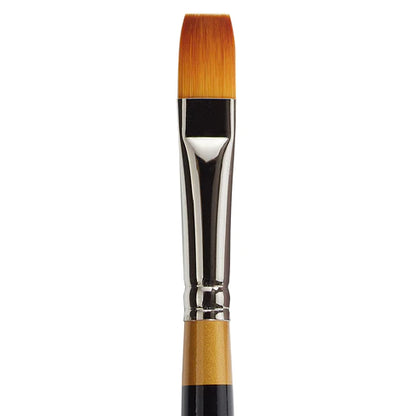 KINGART® Original Gold® 9300 Shader Series, Premium Golden Taklon Multimedia Artist Brushes, Out of the Wood