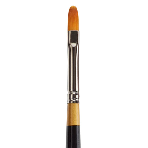 KINGART® Original Gold® 9500 Filbert Series, Premium Golden Taklon Multimedia Artist Brushes, Out of the Wood