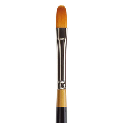 KINGART® Original Gold® 9500 Filbert Series, Premium Golden Taklon Multimedia Artist Brushes, Out of the Wood