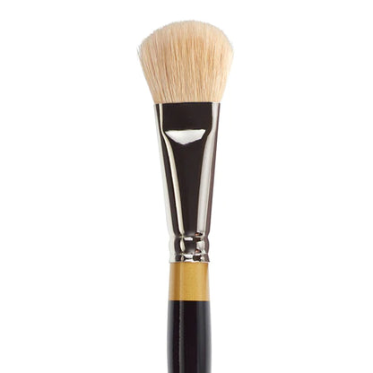 KINGART® Original Gold® 9270 Oval Mop Super Soft Natural Goat Hair Series Premium Multimedia Artist Brushes Out of the Wood