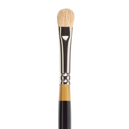 KINGART® Original Gold® 9270 Oval Mop Super Soft Natural Goat Hair Series Premium Multimedia Artist Brushes Out of the Wood