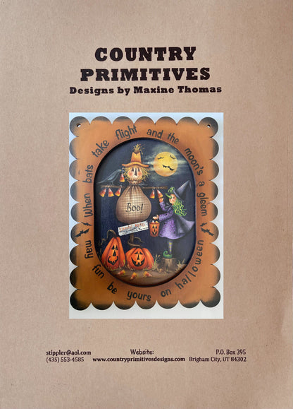 CARTAMODELLO - pattern -“Trick or treat” CON TRADUZIONE IN ITALIANO)  by Maxine Thomas - Out of the Wood