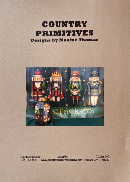CARTAMODELLO -pattern-“Nutcrackers “by Maxine thomas - Out of the Wood